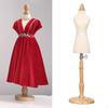Doll Dress Display Holder Model Tailor Stand for Dollhouse Accessories Mini Size