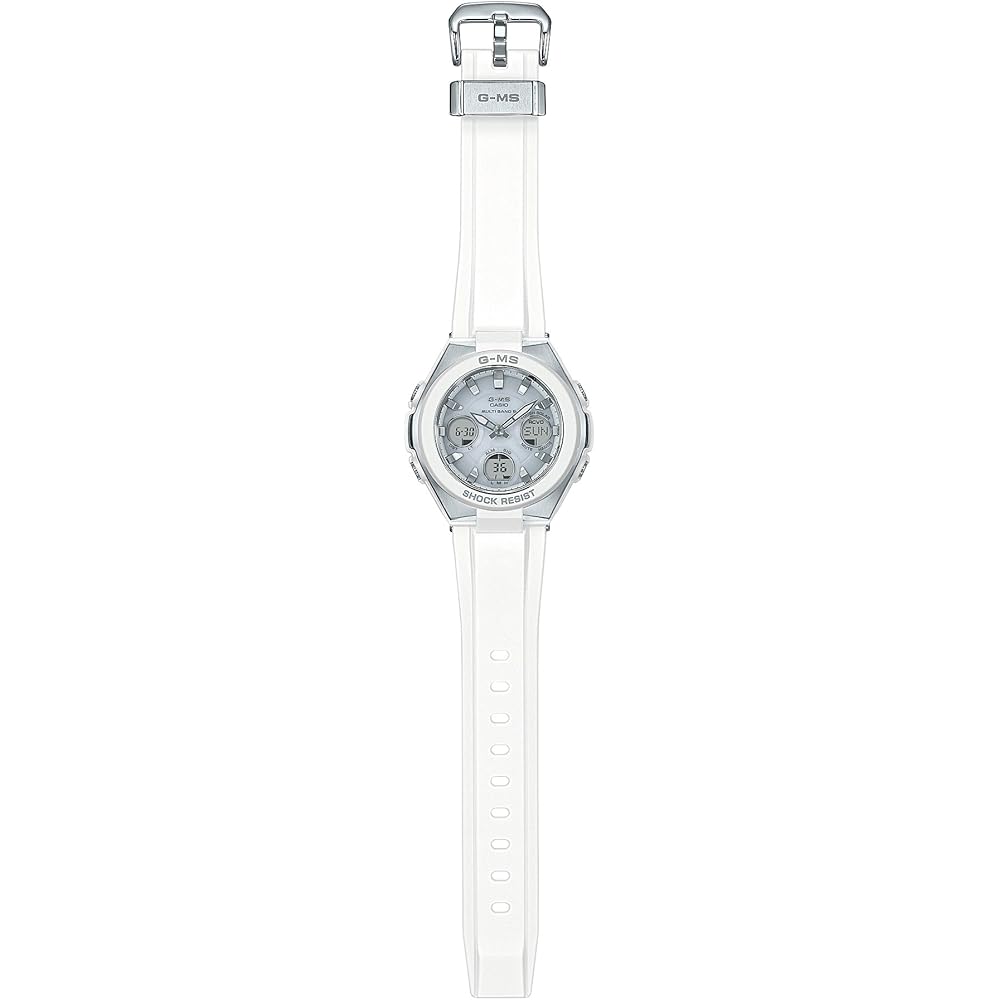 Casio Baby-G G-MS Часы с солнечной батареей и радиосинхронизацией MSG-W100-7AJF Женские Белые