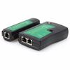 Lightweight RJ45 RJ11 Wire Test Tool Compact Design Ethernet Cable Tester  Home Use