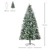 Artificial Christmas Tree 210 cm Green with 1440 PVC Tips and 75 Pine Cones
