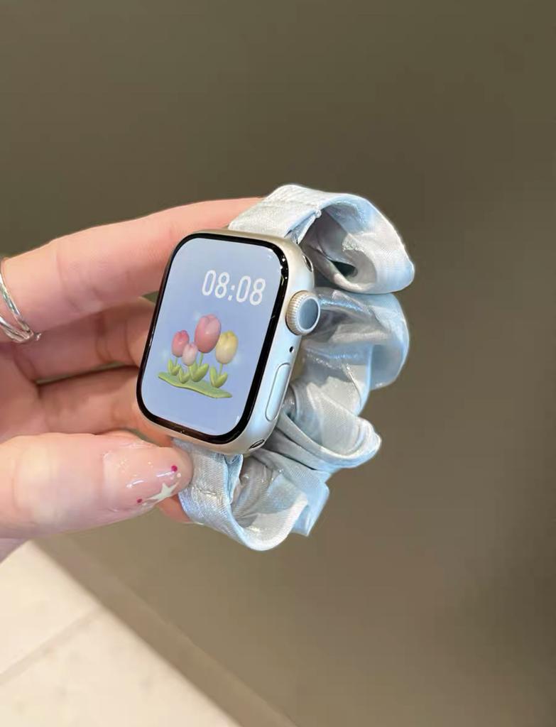Applewatch6789 Apple Watch iwatch10se Французская жемчужная повязка на голову