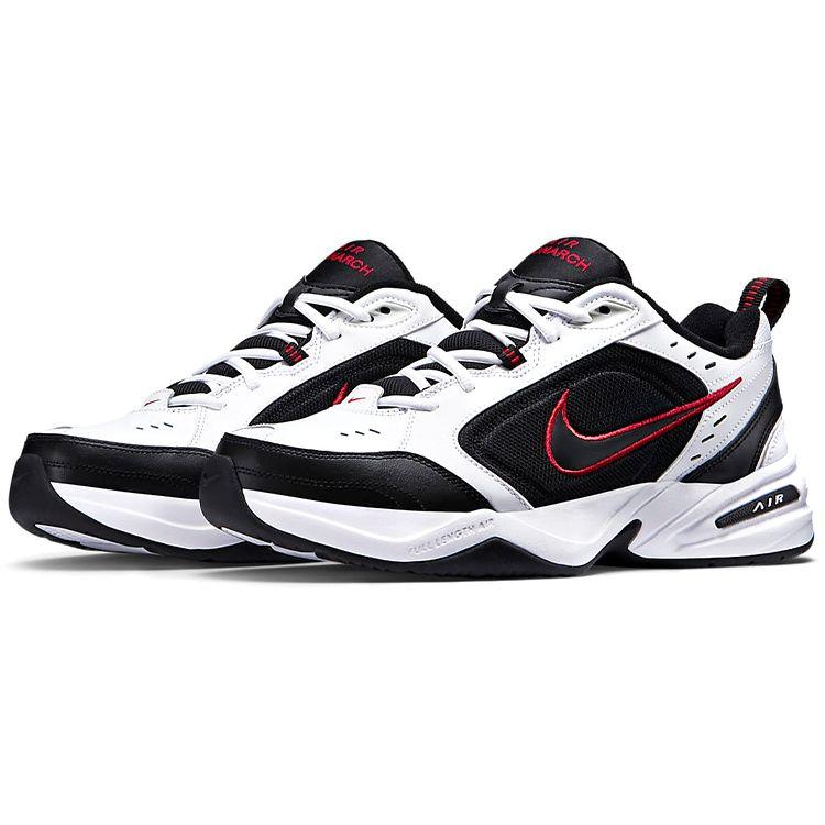 Nike Мужские кроссовки Air Monarch IV White Varsity Red Black-Varsity-Red 416355-101