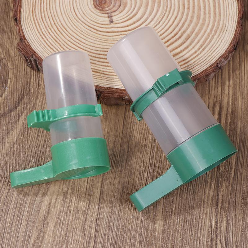 2 шт. кормушка для птиц, пластиковая, автоматическая, поилка, фонтан, бутылка для воды для попугаев, миски, принадлежности для птиц