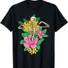 Bloomcore Aesthetic Skeleton Flower Flowercore Cottagecore T-Shirt