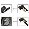 New Car Tire Air Chuck Inflator Pump Valve Connector Clip-on Adapter Car Tyre Wheel Valve Brass Portable Inflatable Pump