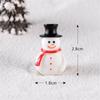 2025 Christmas Decoration Supplies Window Decoration Ornaments Sitting Posture White Plush Toy Old Man Snowman Doll