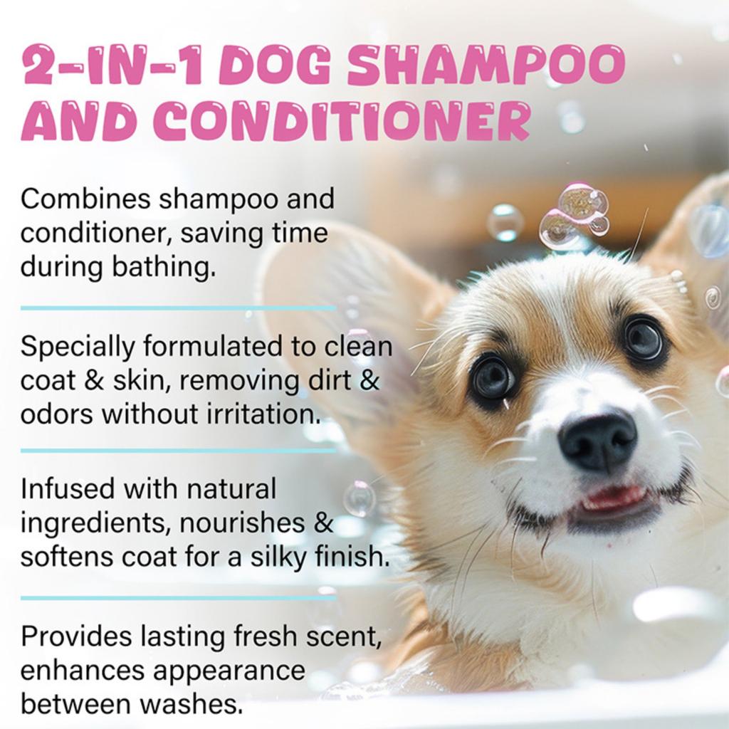 Шампунь для домашних животных с тальком, дезодорантом, стойким гелем для душа для домашних животных 100 мл