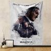 The Irishman Tapestry Wall Hanging, De Niro Pacino Pesci Netflix Art, Gangster Movie Wall Decor for Bedroom Man Cave