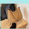 Chic Pu Leather Bucket Bag For Women Trendy 2023 Fashion Shoulder Handbag