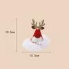 Snowflake Christmas Hat Hairpin Korean Style Headwear Kids Hair Accessories Christmas Hair Clip