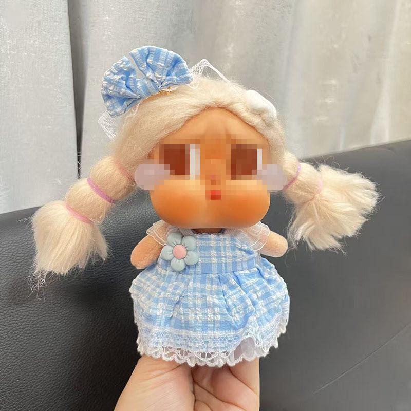 For Doll Clothes Handmade Bonnet Retro Floral Dress Cartoon Toy Cute and Fashionable Style Polyester/Cotton 14+ Years