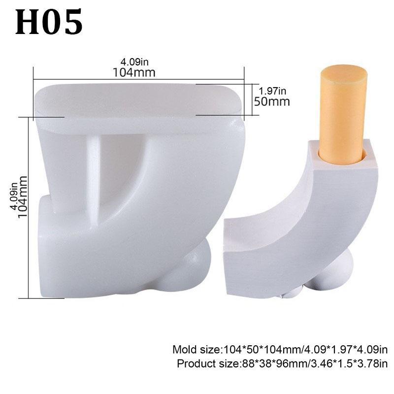 1 шт. спиральная коническая форма для свечей, коническая форма для изготовления свечей своими руками, силиконовая форма для свечей, форма для изготовления свечей, поворотная форма для свечей, силиконовая форма для свечей