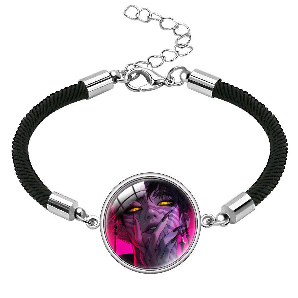 Руми Зои Мира Драгоценный Браслет Мультяшный Многоцветный Веревочный Ручной Ювелирный