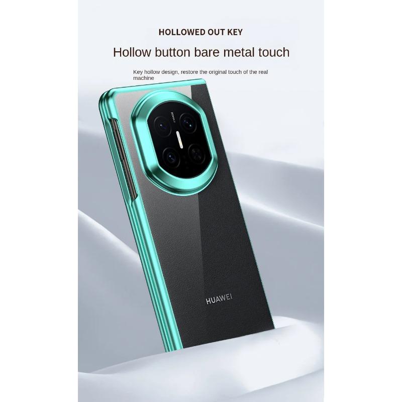 Для Huawei Mate X7 X6 Ультратонкий Гальванизированный Прозрачный Чехол Для Huawei Mate X 7 Жесткий Поликарбонатный Ударопрочный Чехол для Телефона