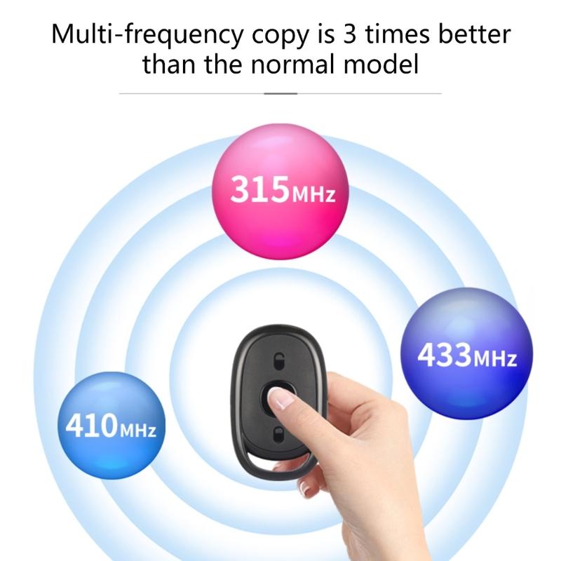 Copy Remote Controller 3Keys Wireless Duplicator Remote 315MHZ/433MHZ/430MHZ Working Frequency Duplicator Remotes