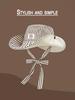 Spring and Autumn ins Fresh Striped Fisherman Hat Women's Casual Versatile Windproof Mountaineering Hat Show Washbasin Hat