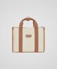 Duvetica Teramo Canvas Tote (Dark Beige) (Women'S Tote Bag)