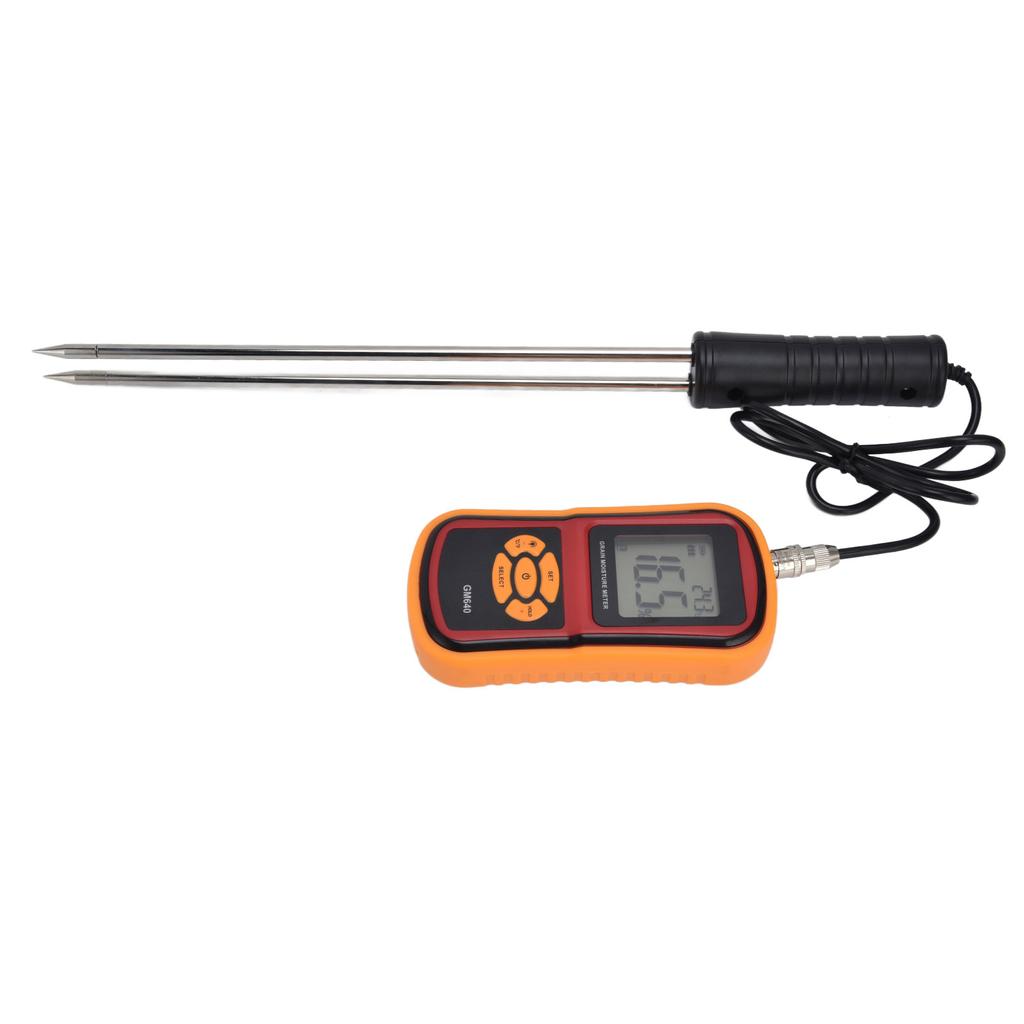 Цифровой детектор влажности, портативный измеритель влажности зерна, ЖК-гигрометр, тестер влажности для пшеницы