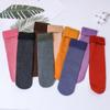 Unisex Seamless Thicken Velvet Snow Socks Sleeping Warm Hosiery Floor Socks Wool Cashmere