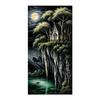 Moon View House Large Size Diamond Painting New Collection Scenery Mountain Castle Diy Full Drill Rhinestone Embroidery Mosaic Cross Stitch Kits