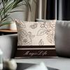 Trending RRetro Flowersed Cushion Cover Antidustmite Pillowcase Invisible Zipper Silky Short Plush Sofa Cushion Cover
