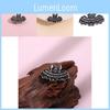 Creative Dark Bat Shaped Badge Adorable Animal Metal Brooch For Stylish Outfit Decoration