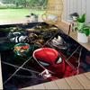 1pc Spider-man Carpet Area Rug, Bedroom, and Playroom - Durable, Stain-Resistant, and Easy To Clean, Living Room, Laundry Room, Home Decor,