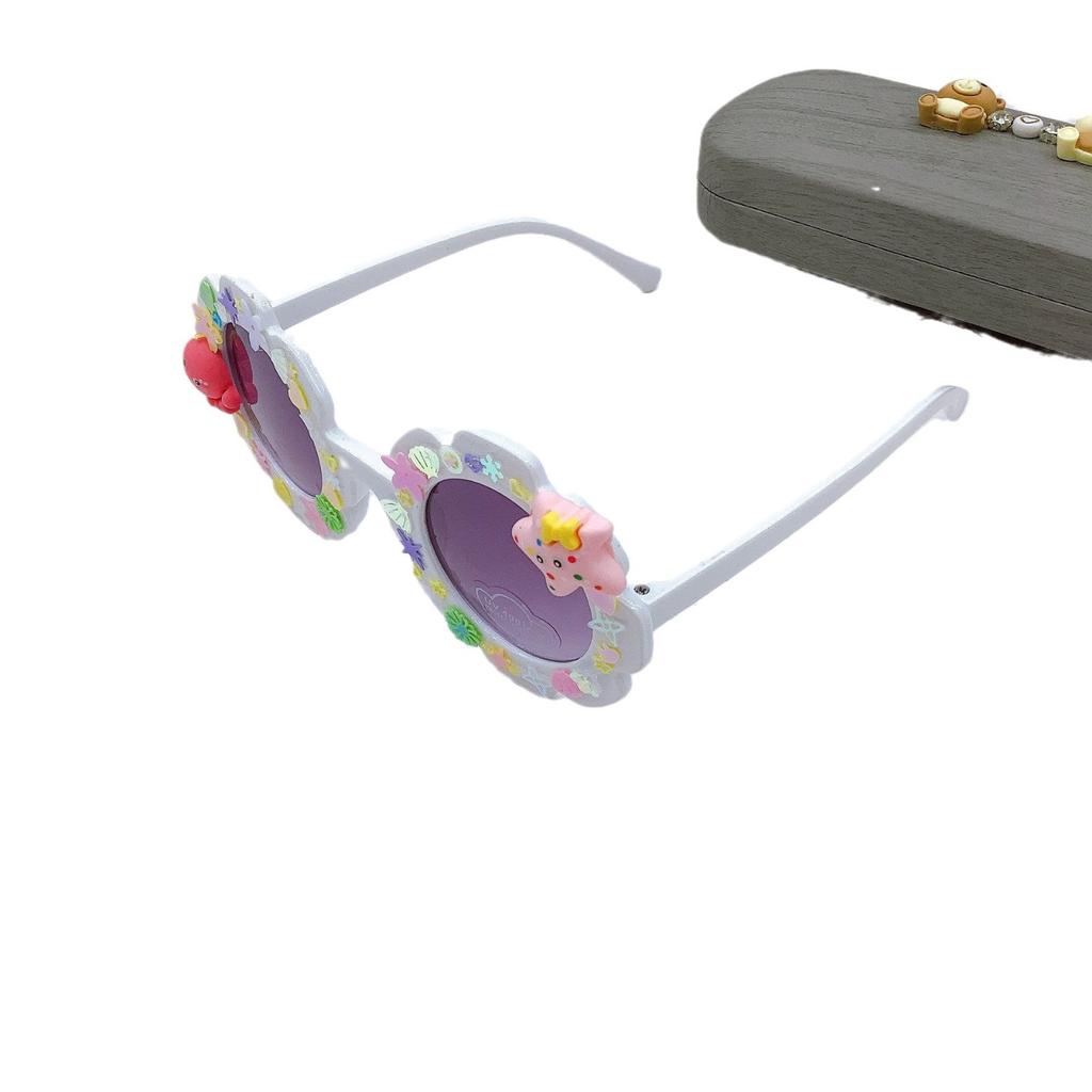 Fashion Children'S Sunglasses Boys And Girls Diy Cute Starfish Glasses Children'S Versatile Sunscreen Sunglasses