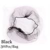 10/30 Pcs New Ballet Snood Fine Mesh Bun Cover Wig Net Invisible Hair Nets Hair Styling Tool