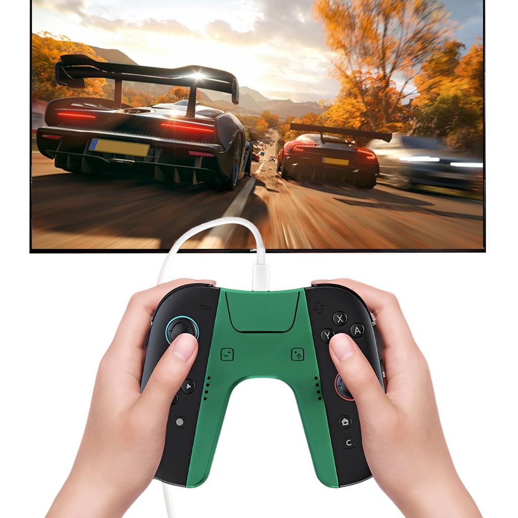 Зарядная рукоятка Играйте во время зарядки Эргономичная подставка V-Controller Улучшает хват для аксессуаров Switch2