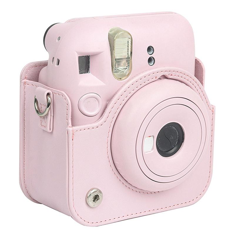 Чехол для камеры Instax Mini 12, защитный чехол из искусственной кожи, дорожная сумка с плечевым ремнем