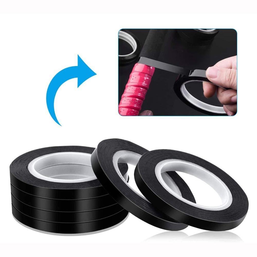 66 Meters Coding Tape Black Mylar Tape Strong Adhesive Marker Line Tape
