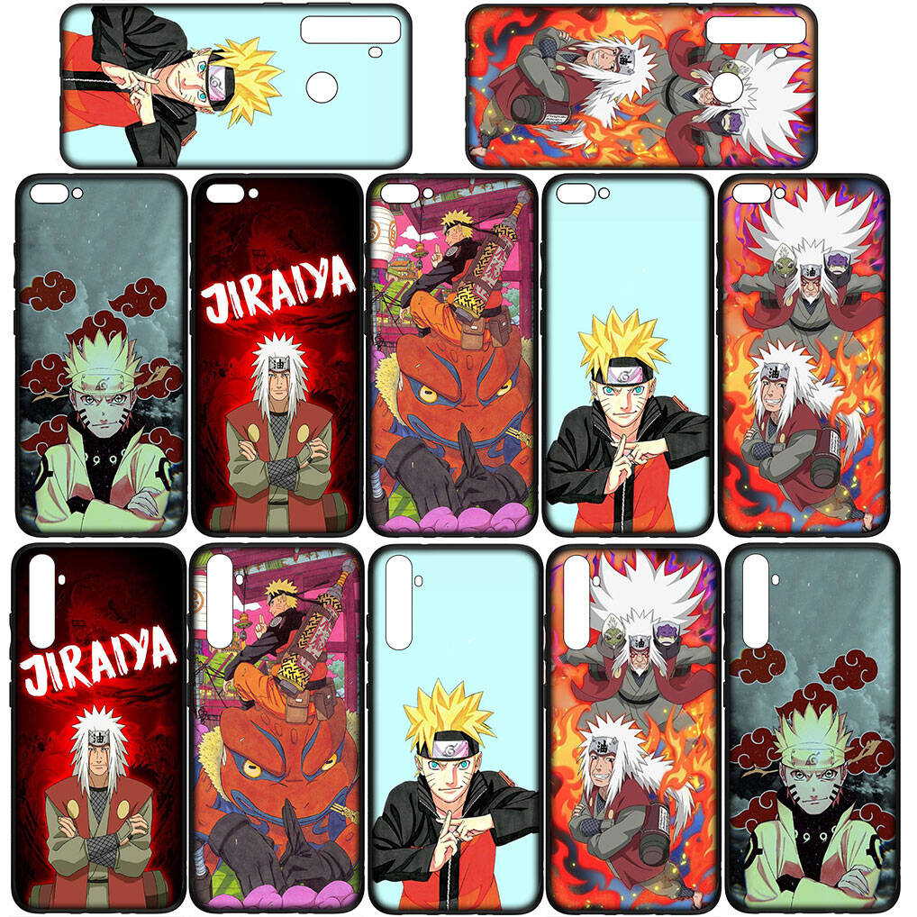 Для Samsung Galaxy S25 S24 S23 S22 Ultra FE Plus A17 A37 A57 A56 A55 A06 A16 A15 A36 A26 A35 A05 A25 A54 A34 Чехол для телефона Аниме Джирайя Наруто Обложка