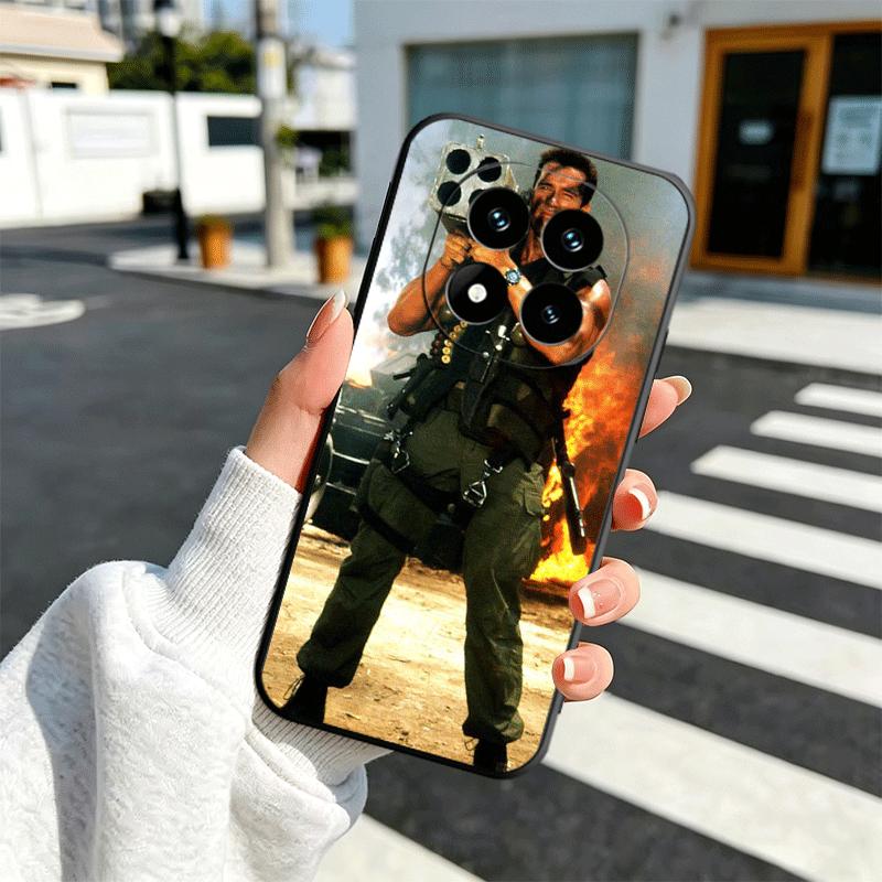 Terminator Arnold Schwarzenegger Soft Phone Case for Xiaomi Redmi Note 12 13 14 15 Pro Plus 11 12S 11S 11T 10 4G Black Cover Bac