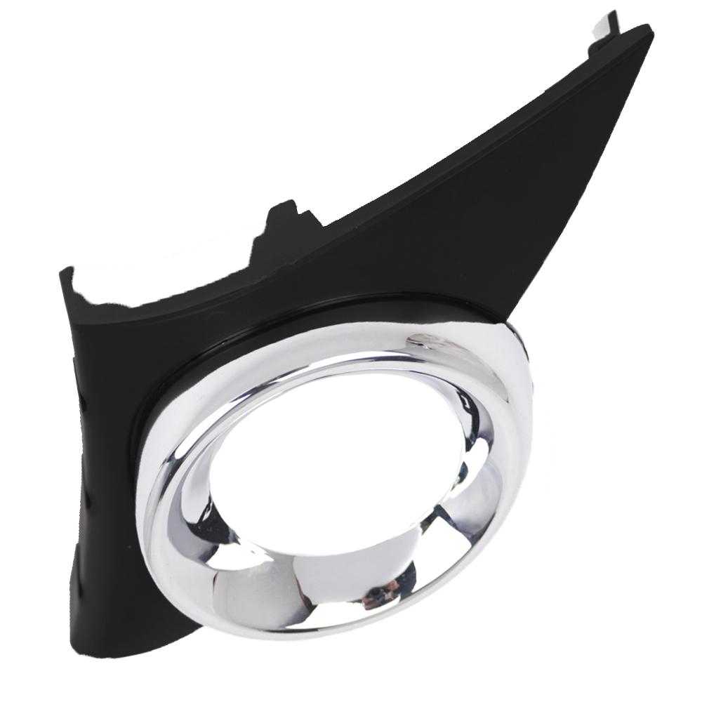 Car Front Fog Light Cover Chrome Foglights Frame Grill Auto Accessories for PEUGEOT 207 SPORT MODELS 2006 - 2009