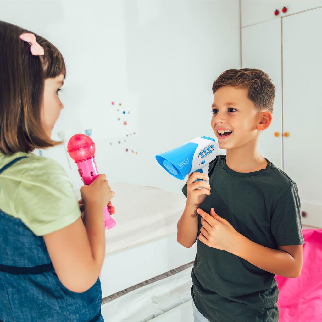 Мегафон-игрушка для изменения голоса для детей высшего качества - Электрический громкоговоритель для ролевых игр и реквизит для розыгрышей Лучший электронный подарок на рождественскую вечеринку