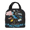 Custom H-Harryes Insulated Lunch Bag for Women Men Waterproof Film Cooler Thermal Lunch Box Beach Camping Travel