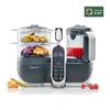 Babymoov Nutribaby Детский комбайн для приготовления пищи(+) - 6 в 1 - пароварка/блендер - большая емкость 2,2 л, серый