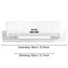 Transparent Air Conditioner Windshield Adjustable Anti-wind Shield  Air Conditioning