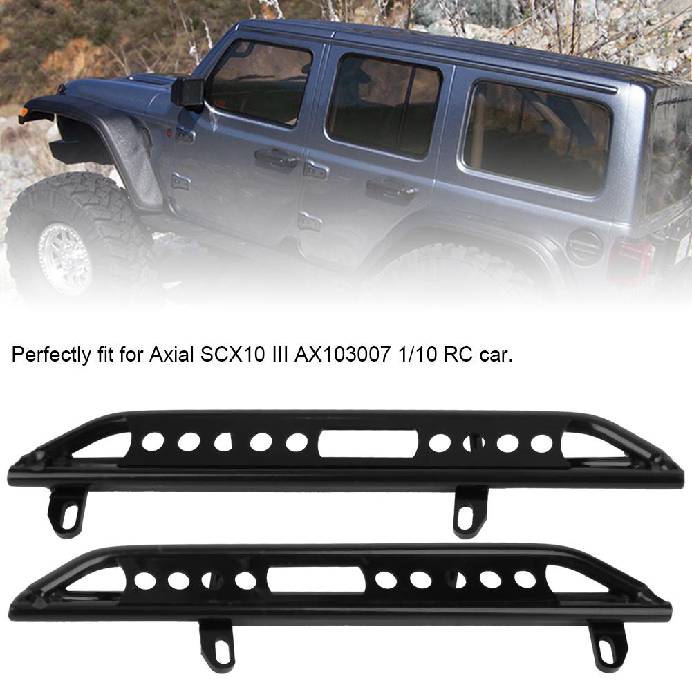 Металлическая боковая подножка RC аксессуары Подходит для Axial SCX10 III AX103007 1/10 RC автомобиля