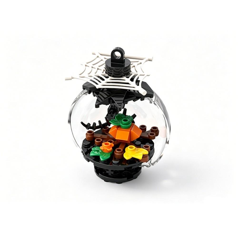 Red Spider Building Blocks Ornaments One-Eyed Monster DIY Assembly Toy  Halloween