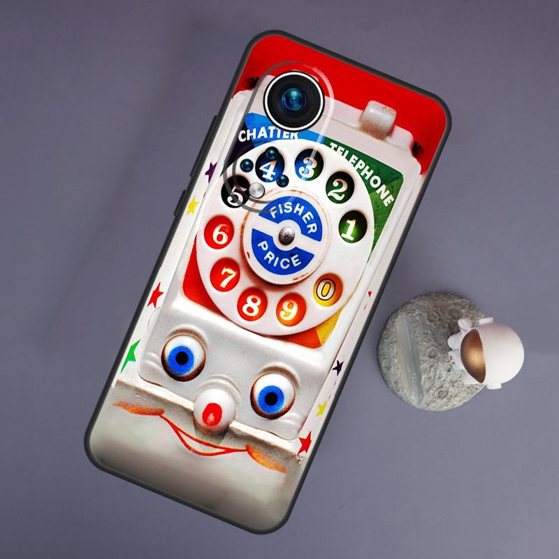 Ретро Телефон Дисковый Набор Для Huawei Honor Magic 5 Lite 70 50 X8 X9 a P20 P30 P40 P50 P60 Pro P Smart Nova 9 5T Чехол