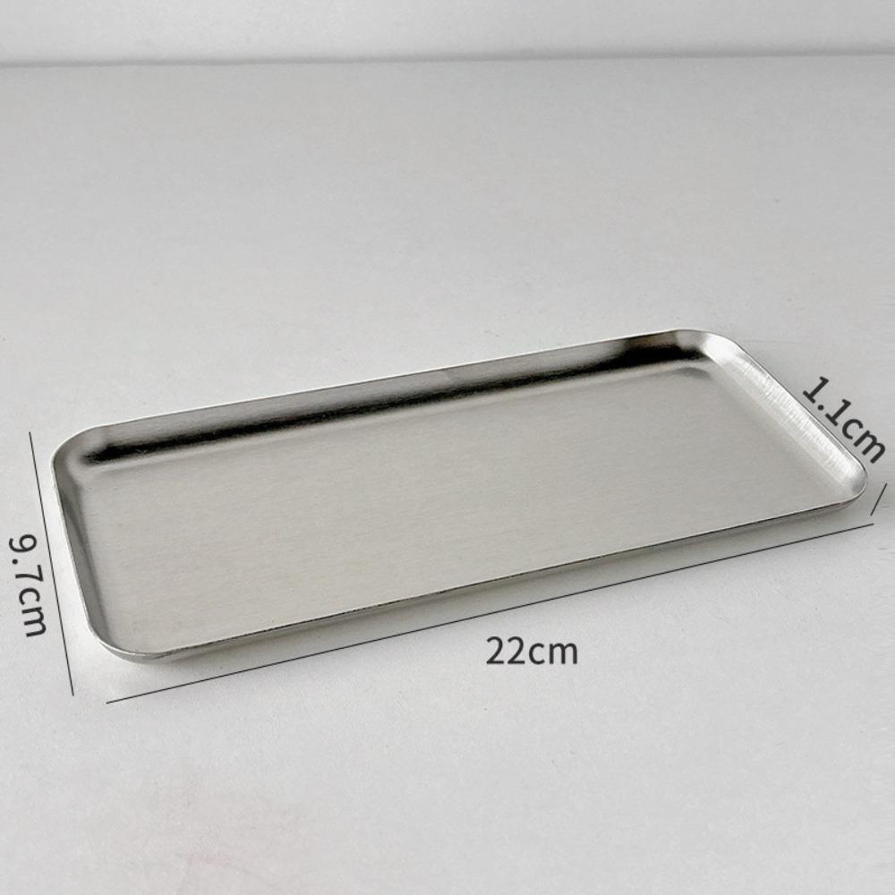 W-Type Soap Dish Stainless Steel Soap Tray Creative Soap Holder Household Supplies