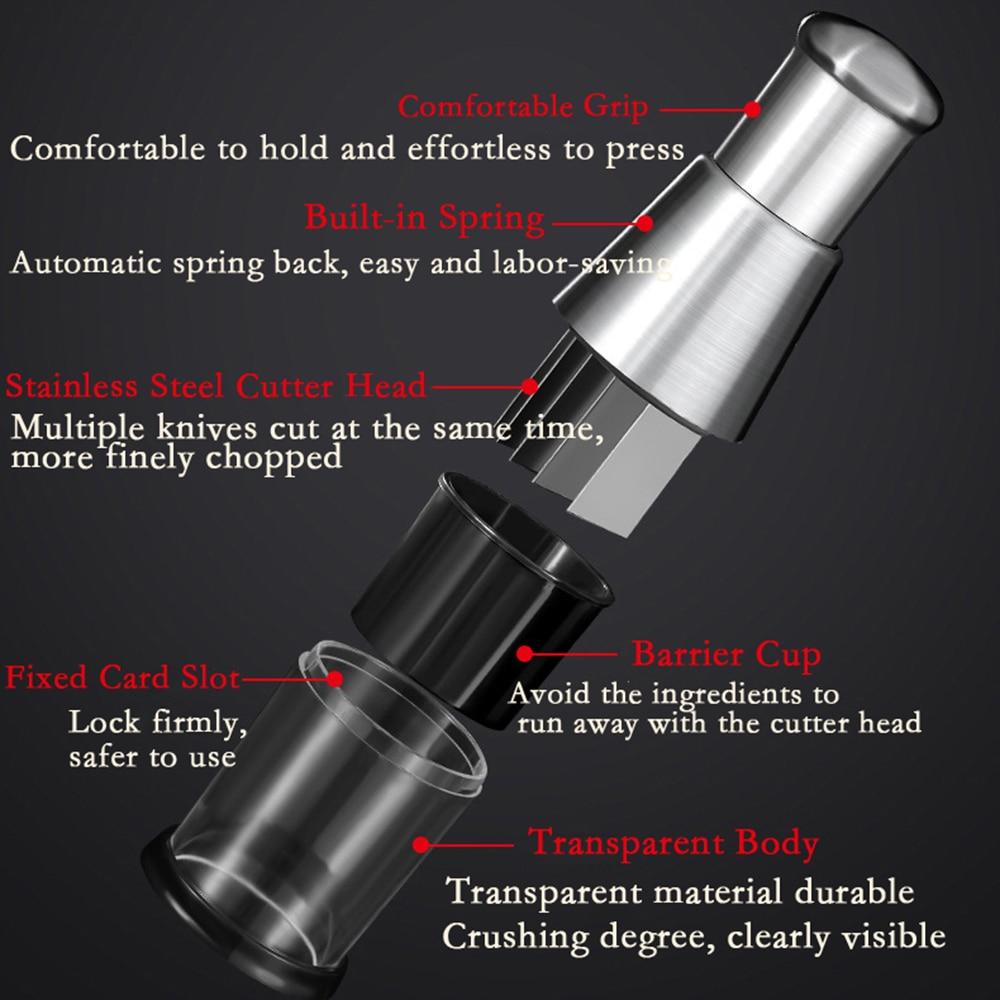 304 Stainless Steel Garlic Press Crusher Kitchen Gadget Cooking Vegetables Ginger Squeezer Masher Handheld Ginger Mincer Tools