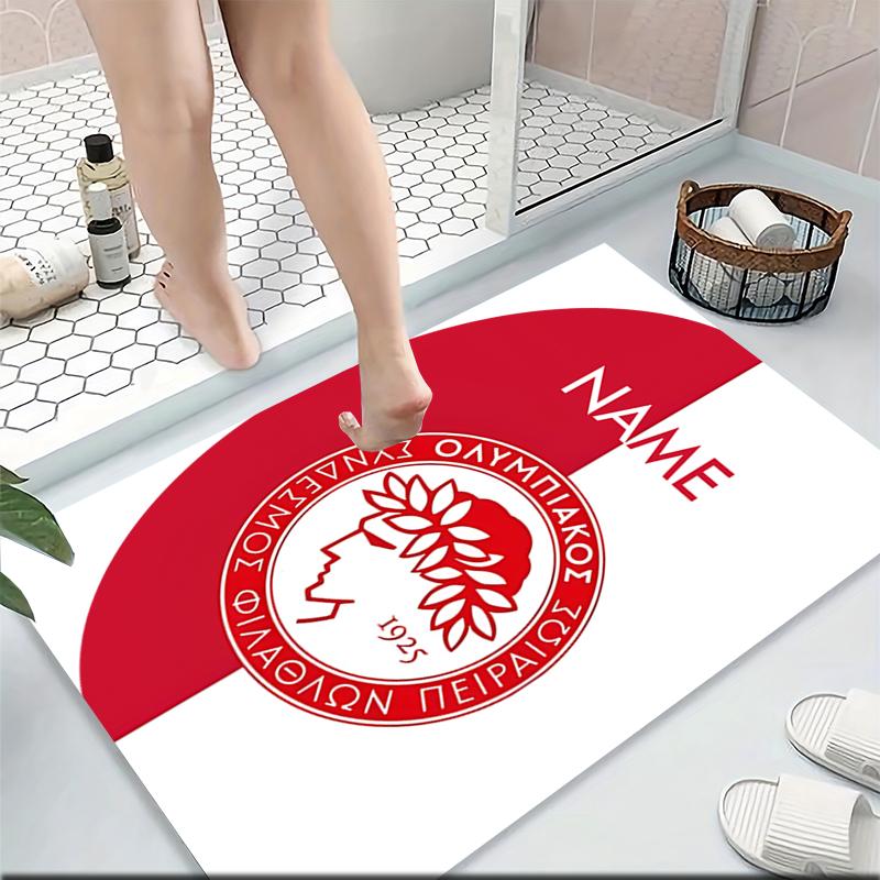 Custom Name Juventus Badge Carpet Rug Customizable Soft Washable Anti-Slip Home Living Room Sofa Mats Personalized Rug. 0909226