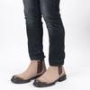 Men's Genuine Leather Rubber Sole Casual Boots Chelsea