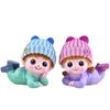 2PCS Resin Jewelry Doll Desktop Ornaments Cartoon Elf Model Toy  Car Decoration Accessories