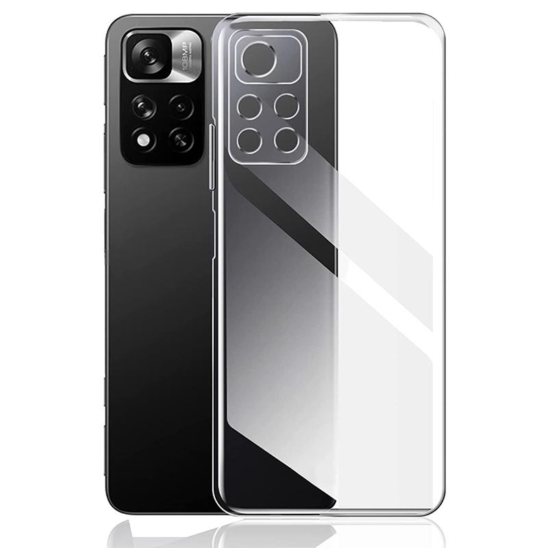 Clear Soft Silicone Phone Case For Xiaomi Redmi Note 11 10 10S 9S 8T 9 8 Pro 9T 9AT 9C Poco M4 M3 Pro 5G X3 NFC F3 Shockproof tPU Cover Fundas