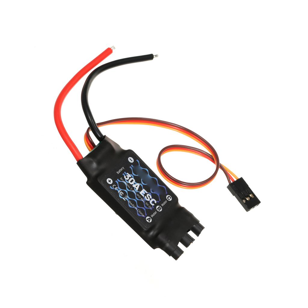 GTSKYTENRC 2 4S 30A Brushless ESC Motor Speed Controller Remote Control BEC ESC for Fixed Wing Aircraft 450 V2