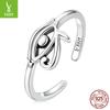 Eye Of Horus Open Ring Men'S And Women'S Fashion Eye Ring Jewelry Scr801